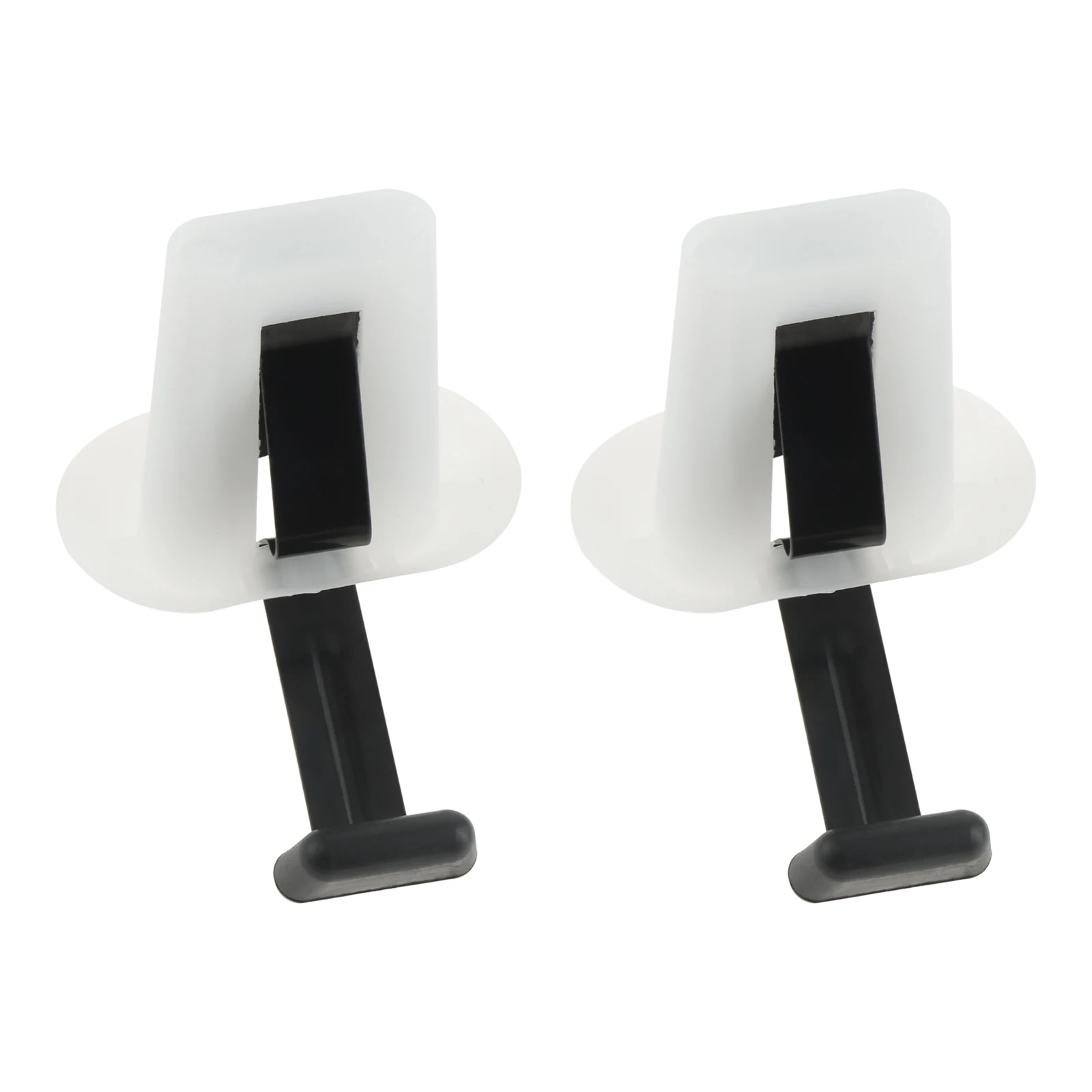 2Pcs Plastic Rear Seat Clips Rear Seat Cushion Pad Buckle Clip for Hyundai Solaris Santa Fe Tucson Sonata Accent Kia Universal