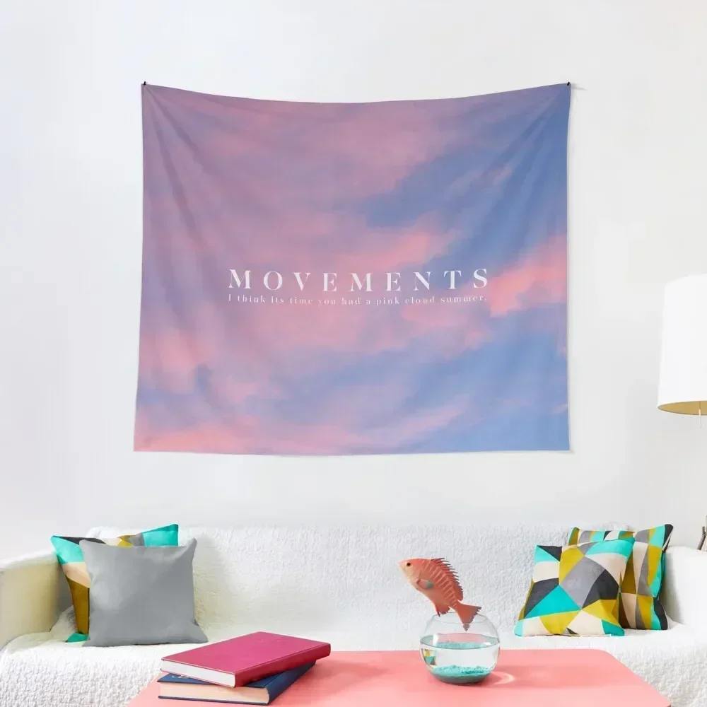 

Pink Cloud Summer Tapestry Nordic Home Decor Room Ornaments Aesthetic Room Decor Tapestry