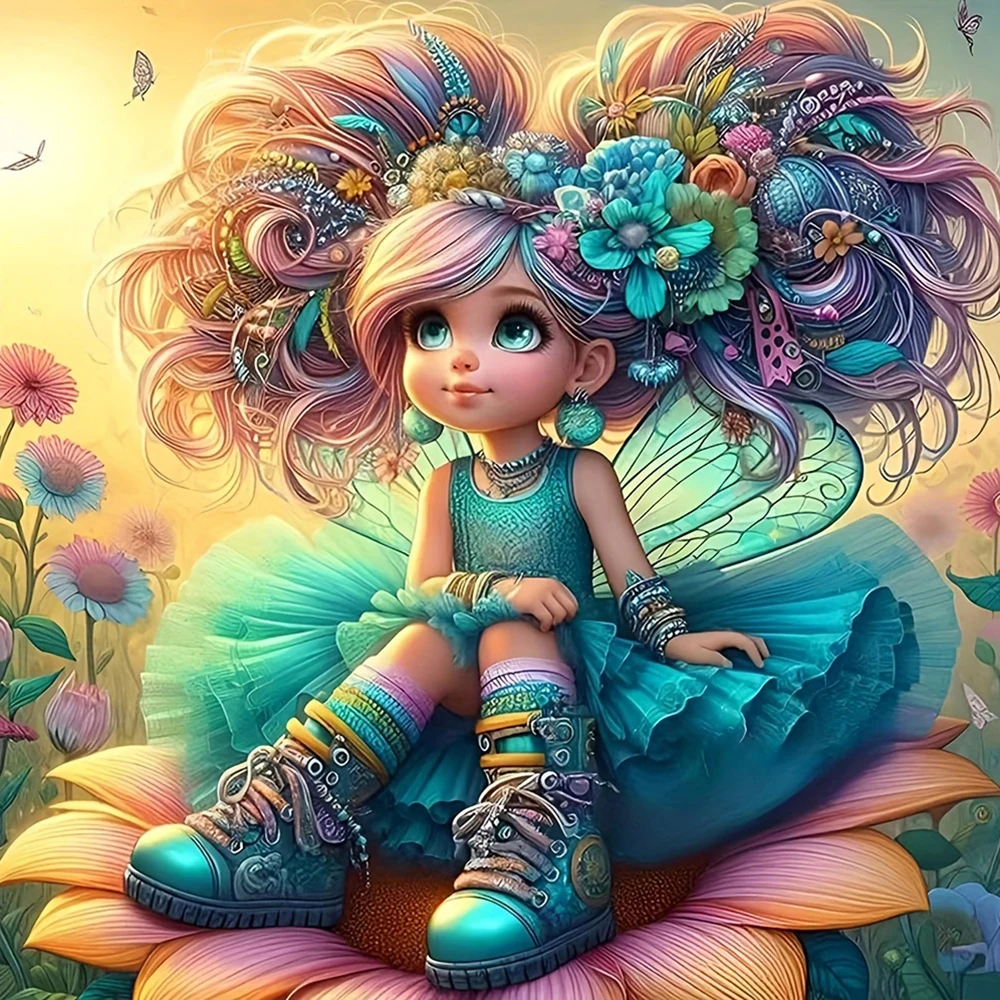 

EverShine DIY 5D алмазная живопись девушка полная дрель мозаика мультфильм вышивка портрет ремесла и товары для рукоделия комплект подарок ручной работы