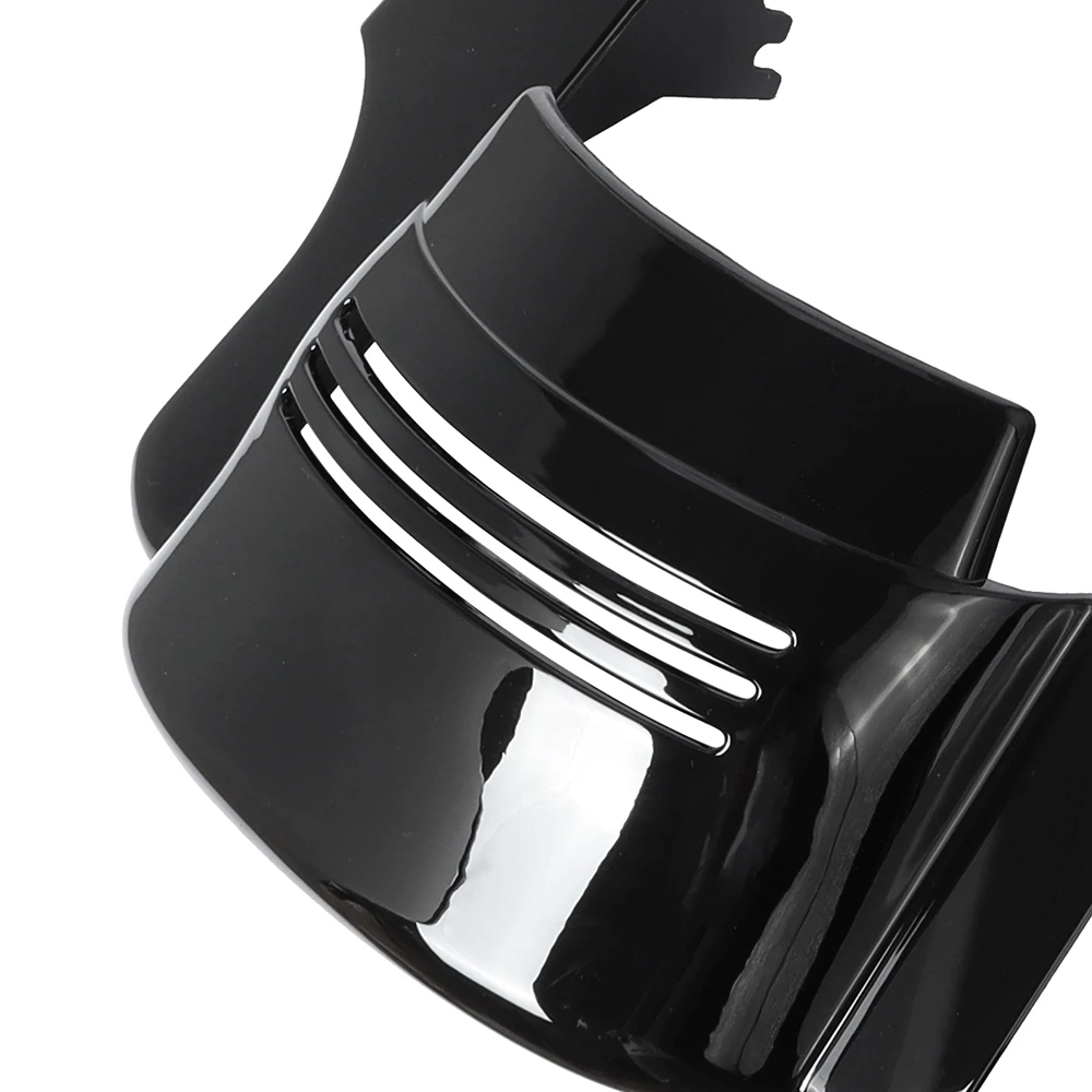 Nowy motocykl czarny rozciągnięty przedłużenie tylnego błotnika na lata 2009-2013 Harley Touring Street Road Glide Bike 2012 2011 2010 — zdjęcie 5