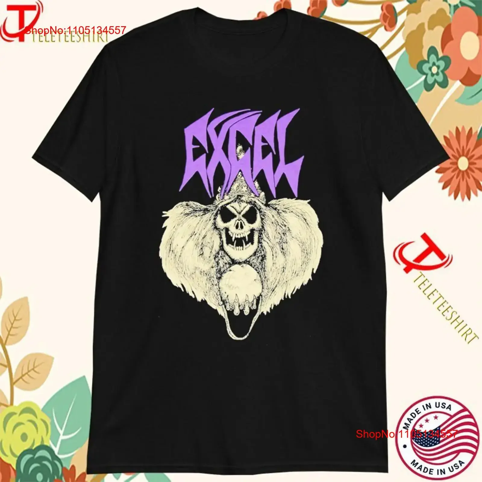 تي شيرت Excel Wizard عتيق مغسول قليلاً وجيد التهوية للارتداء اليومي، جرافيك ممتد للجنسين، ملابس الشارع الناعمة