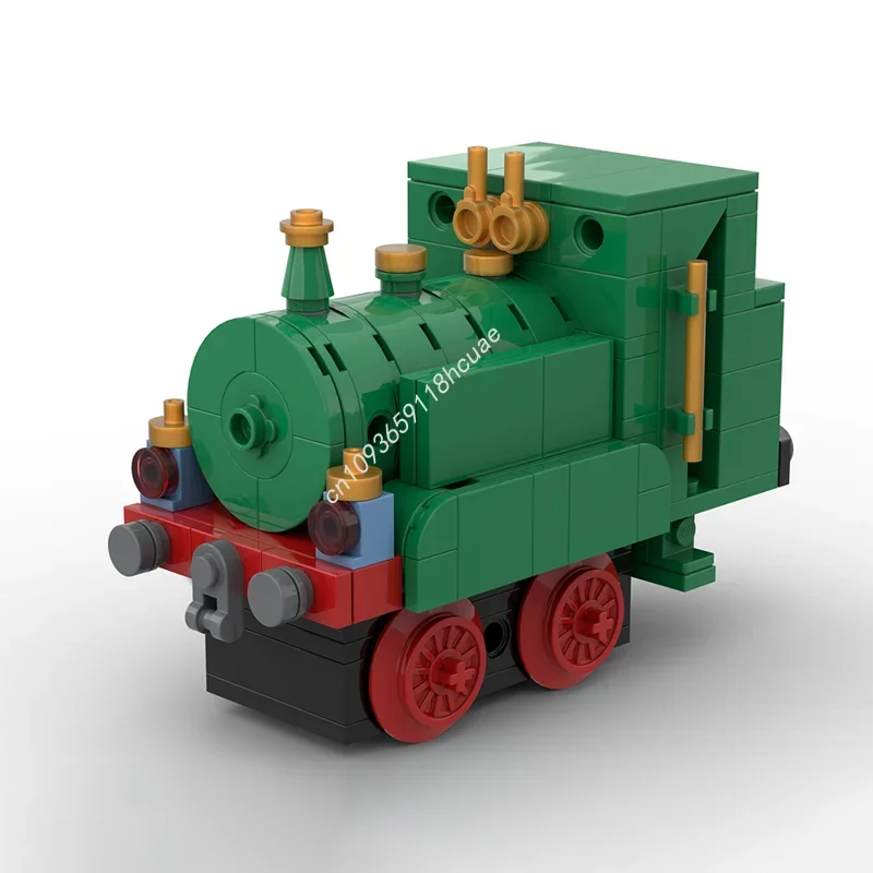

212 шт. MOC Ivor The Engine Nan, модель строительных блоков, модульные креативные игрушки для детей, сделай сам, сборка кирпича, рождественские подарки
