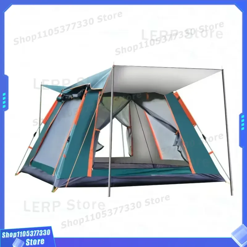 Portable Ultra Light Folding Camping Tent with Sunscreen Heat Insulation for Outdoor Household Use Durable Shelter Outdoor
