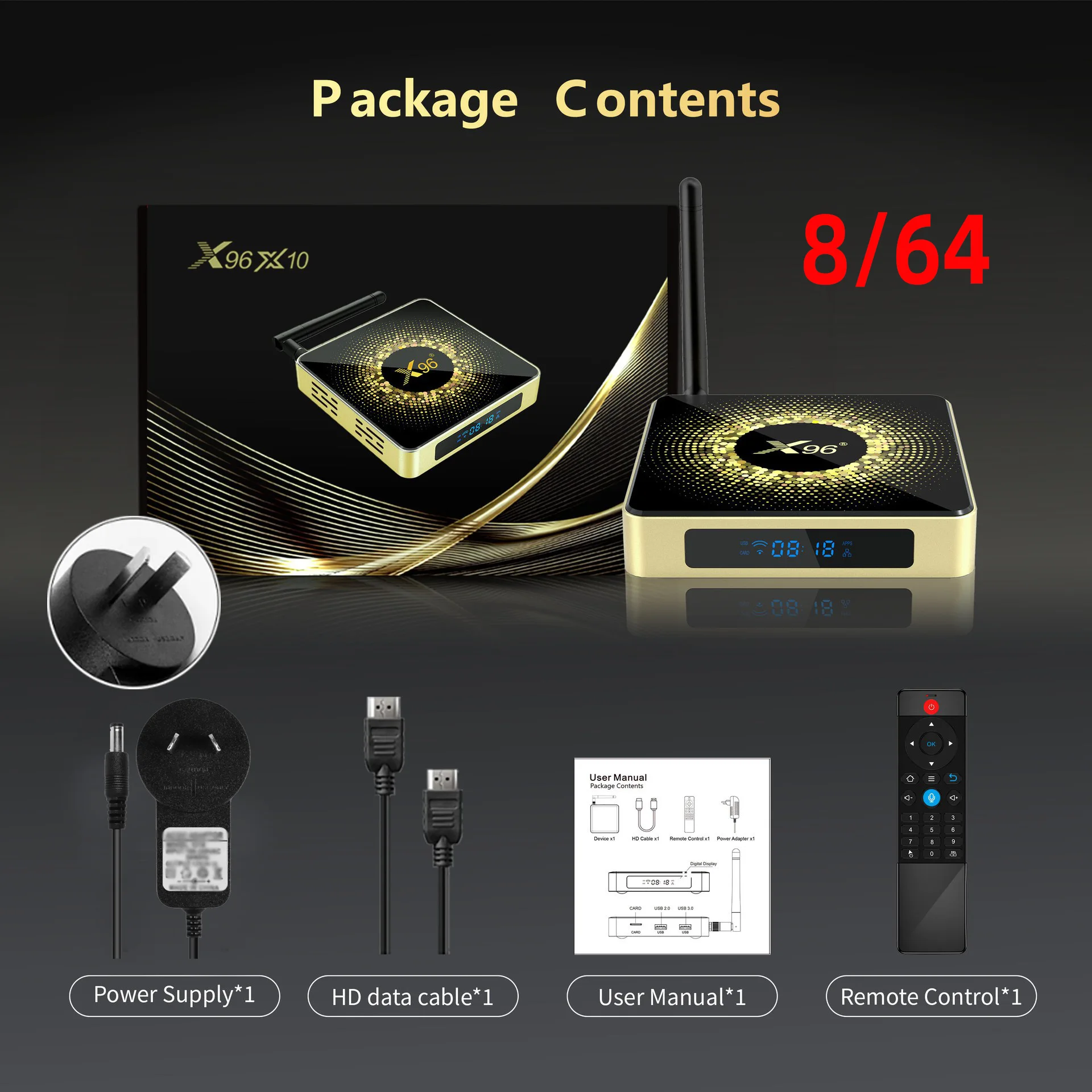 X96X10 Android11 1000M TV Box Smart TV BOX مشغل الوسائط الذكية TV Set Top Box Ethernet Smart TV Box Google Player Top Box