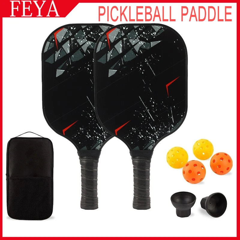 

FEYA Pickleball Paddle Сертифицированная USAPA Специальная ракетка из стекловолокна с точным управлением Индивидуальные аксессуары Pickleball