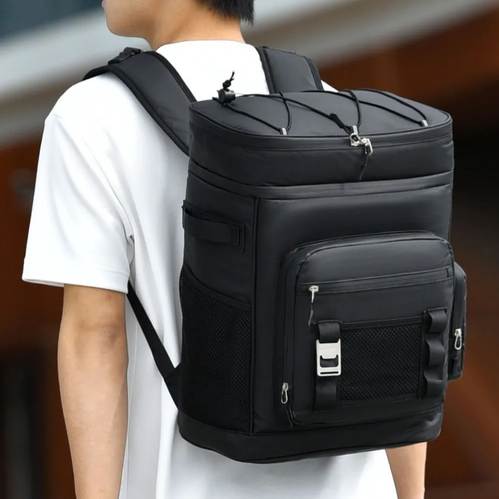 Newest Waterproof Insulated Backpack Large Capacity Leak-Proof Cooler Bag High Grade Heat Insulation Insulated Bag Outdoor