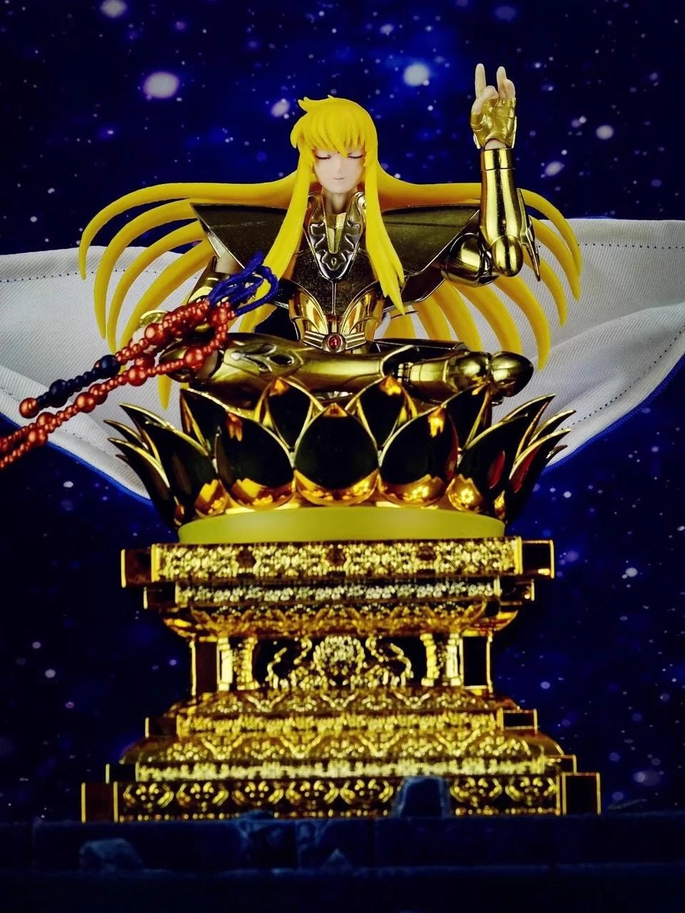 In Stock MST Virgin Clothed Myth EXM Virgo Shaga Gold/24K Golden Star Anime Model Action Figure Collection Gifts