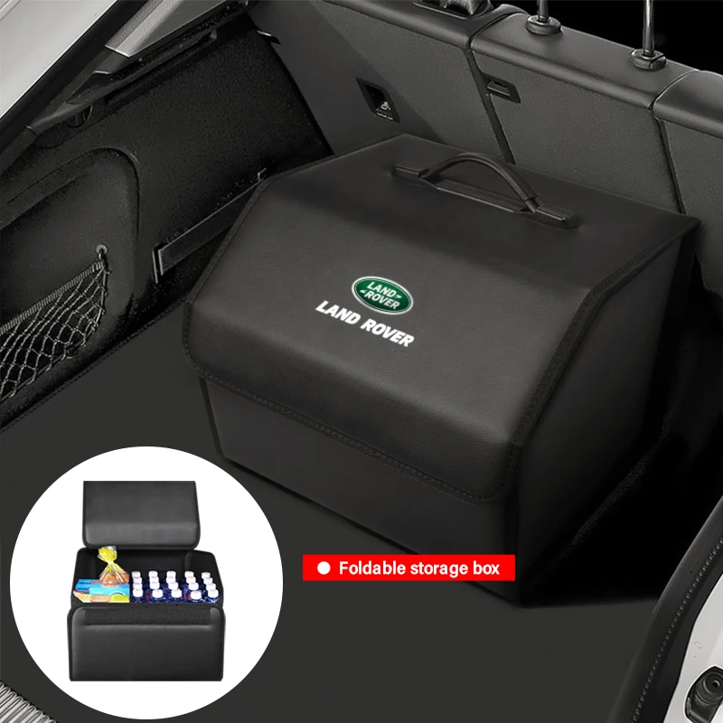 Car Trunk Storage Box Storage Bag Foldable Storage Organizer For Land Rover Range Rover Evoque Defender Discovery 3 4Car Storage