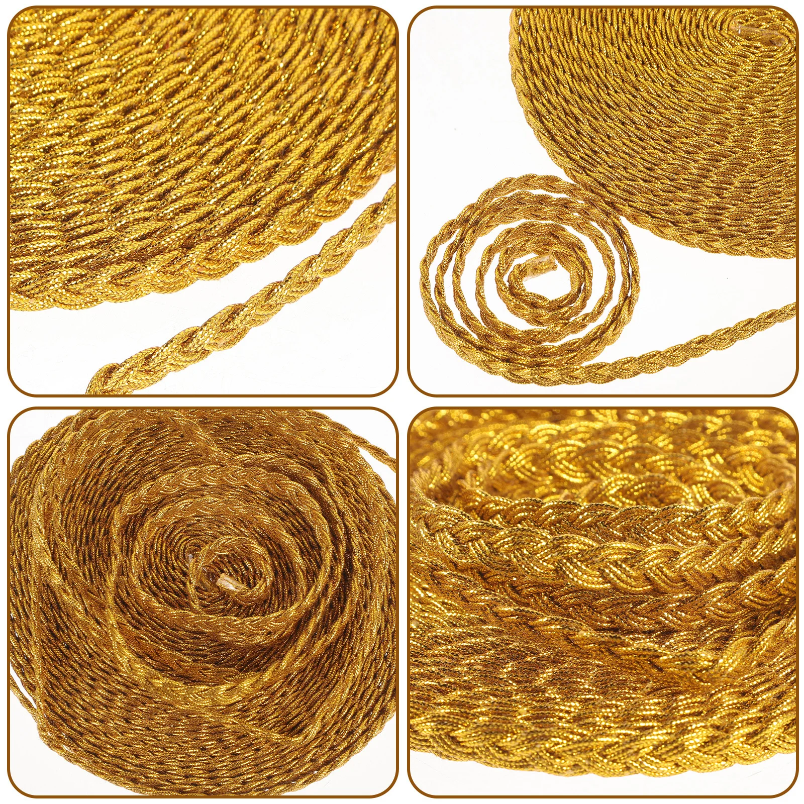 الذهب الدانتيل تقليم رائعة الزخرفية DIY الملابس الستار مفرش طاولة الزينة مقاومة للاهتراء قابل للغسل مضفر تقليم