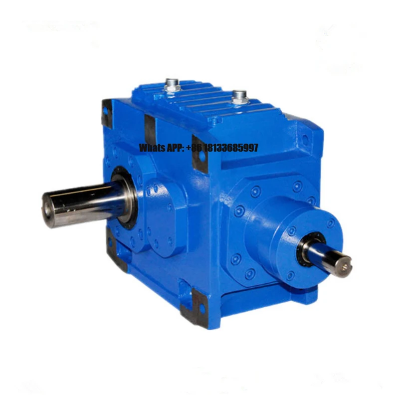 

BAFFERO Heavy Duty High Power 10-295HP Speed Reducer Gearboxes 90 Degree Industrial Marine Transmission Helical Bevel Gear Motor