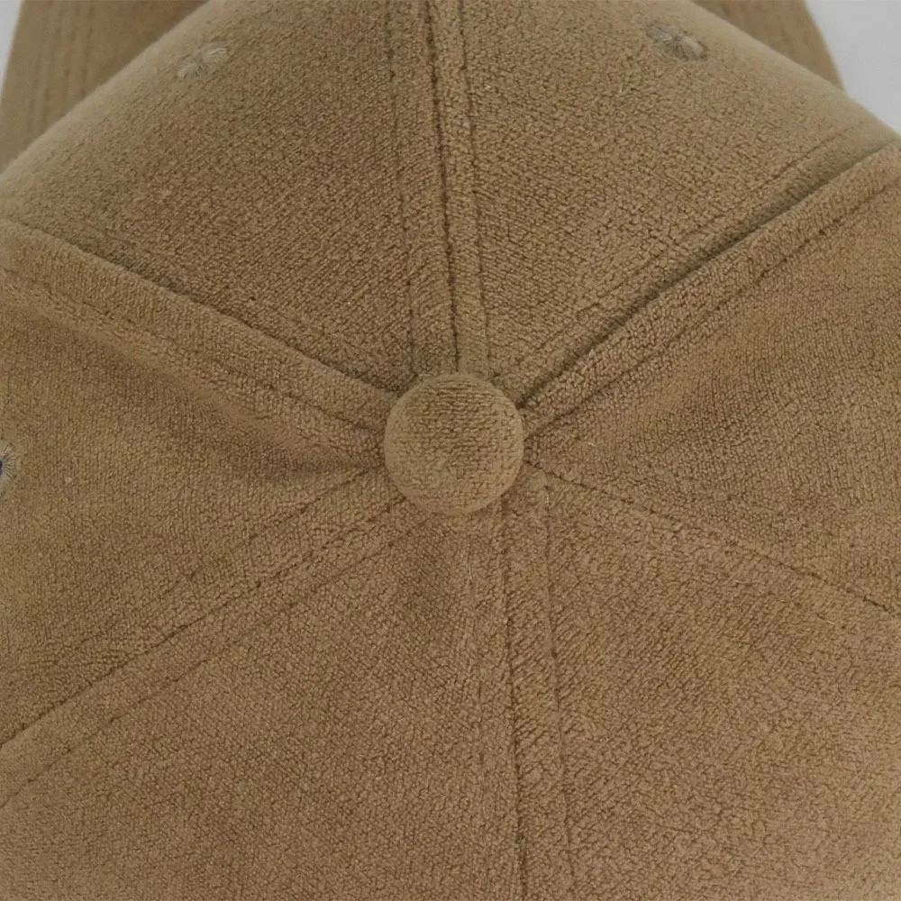 Fashion Suede Baseball Caps For Men Women Autumn Winter Solid Retro Snapback Hip Hop Hat Unisex Street Adjustable Sun Visor Caps image 5