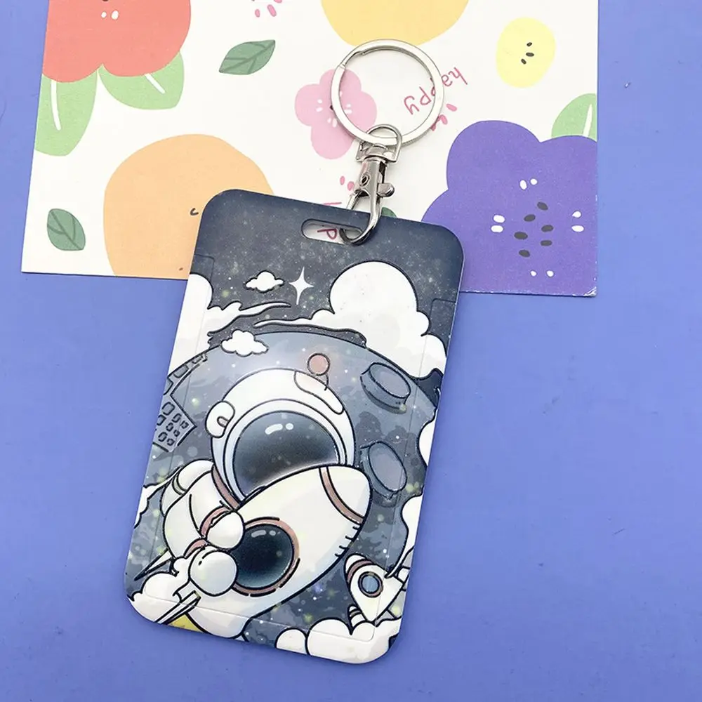 

Lanyard Long Lanyard Bus Card Package Astronaut Bus Card Sleeve Lanyard Card Sleeve Rice Card Set Student ID Card Holder