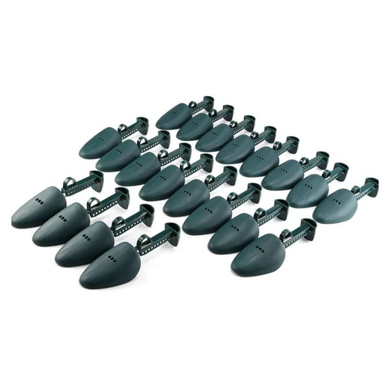 

NEW-10 Pairs Adjustable Shoe Stretcher Men Women Boots Plastic Shoe Tree Solid Color Durable Shaped Fixed Shoes Support