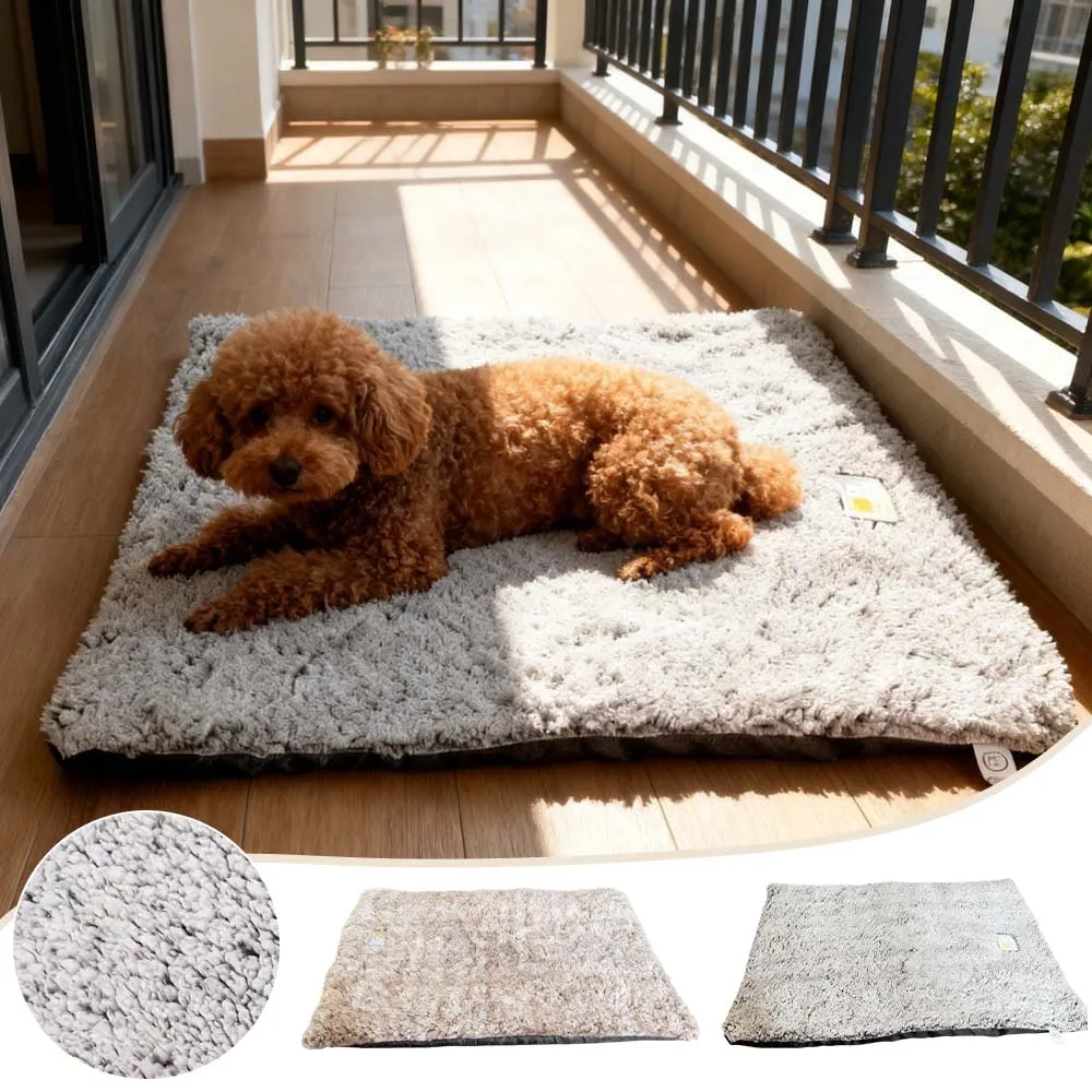 

Small Medium Dog Cat Bed Mat Soft Washable Pet Mattress with Non-Slip Bottom Comfortable Sleeping Pad for Puppies Kittens 강아지 방석