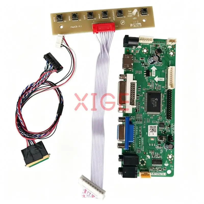 For B156HW02 B156HW03 LTN156HT01 B156HW01 Controller Board Kit 1920*1080 VGA DVI HDMI 1920x1080 LVDS 40-Pin Laptop Monitor Panel