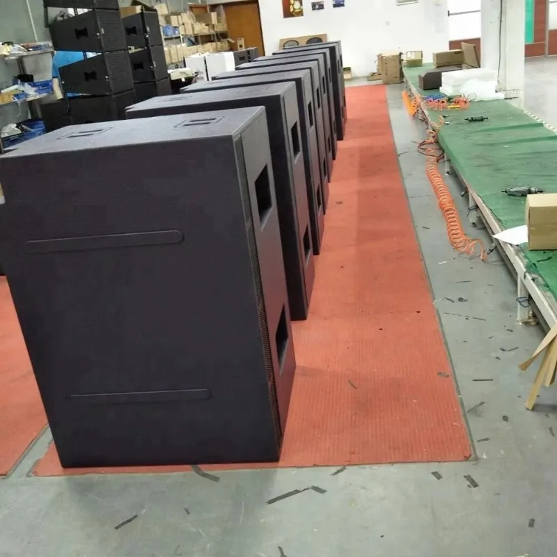 مضخم صوت سلبي مزدوج 18 بوصة، 1800 وات RMS، مع ملفات صوتية ضخمة مقاس 5 بوصة (125 مم) للحفلات الموسيقية والتجول - LA218B