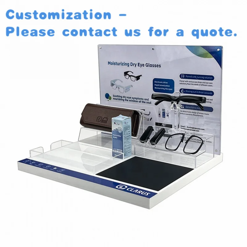 

custom.Custom Best Selling Dry Eye Relief Glasses Display Stand With Magnetic Frame Optical Glasses Display Showcase Rack