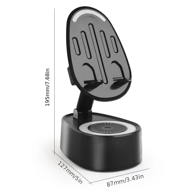 4 مواسم اللاسلكية التعريفي الصوت سمّاعات بلوتوث 5 مجموعات 1 الهاتف المحمول اللوحي حامل الكمبيوتر، كسول الإنجيل، المحمولة المحمول