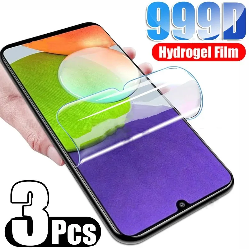 3PCS Hydrogel Film For Cubot X20 X30 X50 Full Cover Screen Protector On Cubot King Kong 3 5 6 Mini 3 2 P30 P40 P60 P80 Not Glass