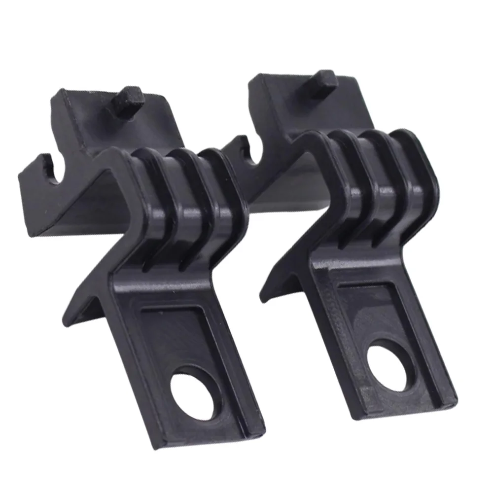 

For Dodge Grand Caravan 2008 2009 2010 2011 2012-2020 2pcs Black Radiator Upper Mount Bracket Front Bumper Parts 4678000AA