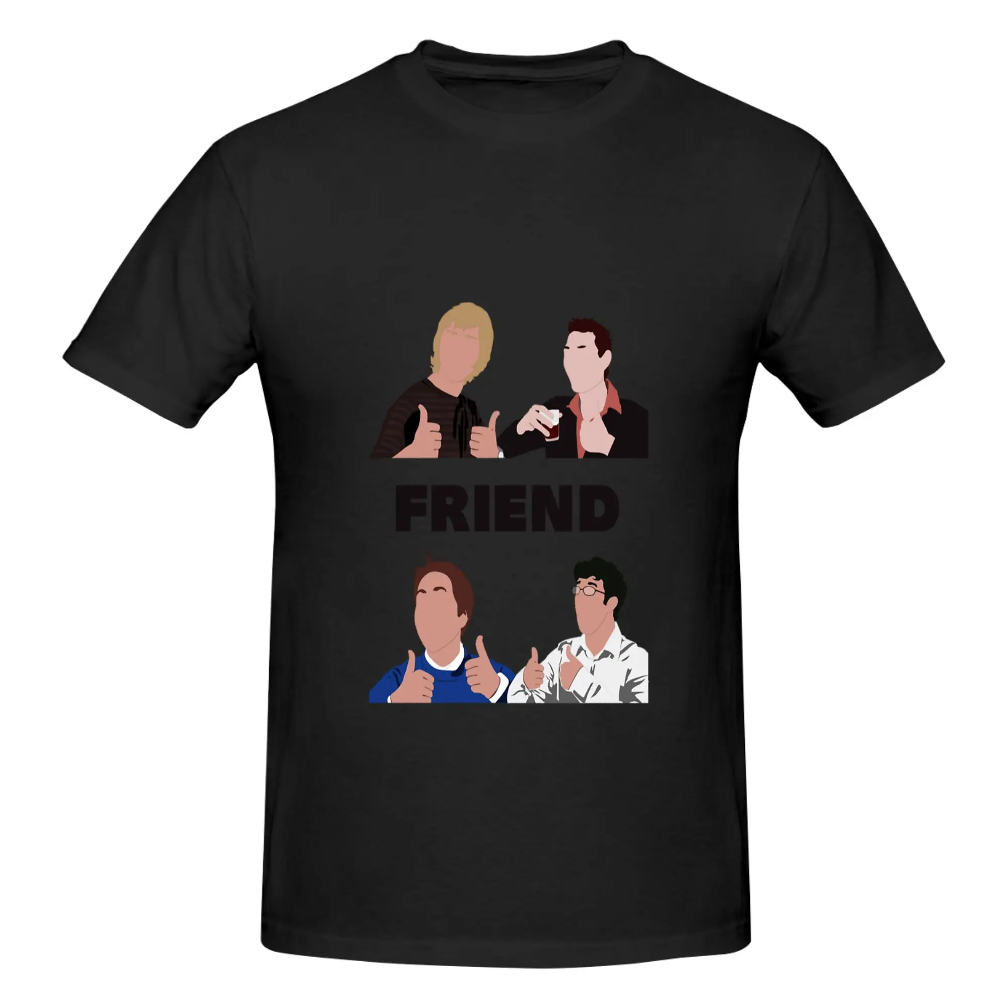 Funny The Inbetweeners - Ooh  Friend  Men's Printed T-Shirt Unisex T shirtPlus Size