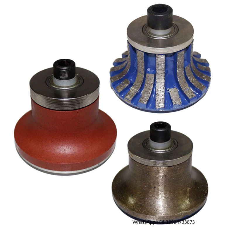 RAIZI A-series Eased Edge Continuous Rim Diamond Router Bits for Granite