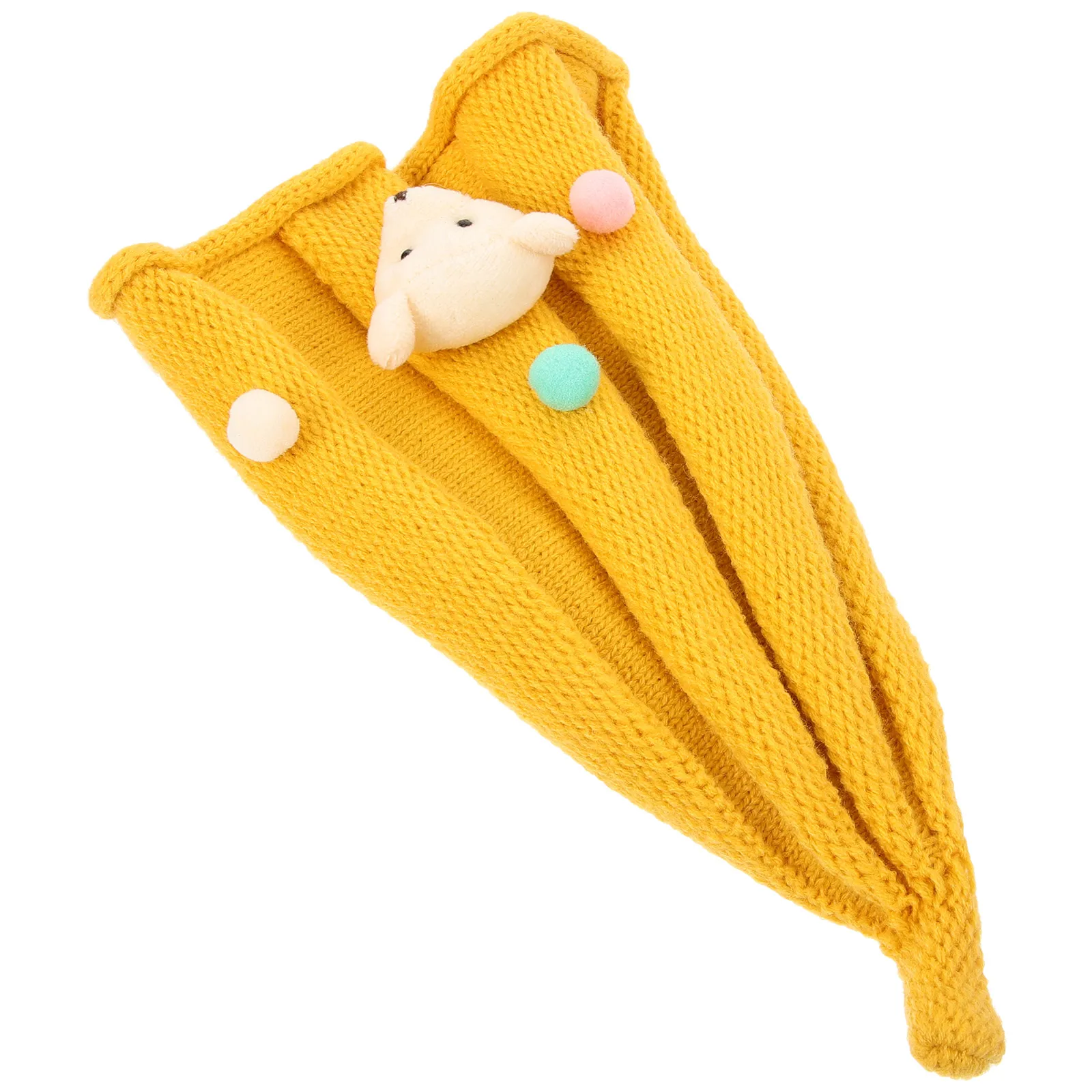 

Children Beanie Warm Wool Cap Kids Autumn Woolen Hats Yarn Pointed Fashion Photography Gift