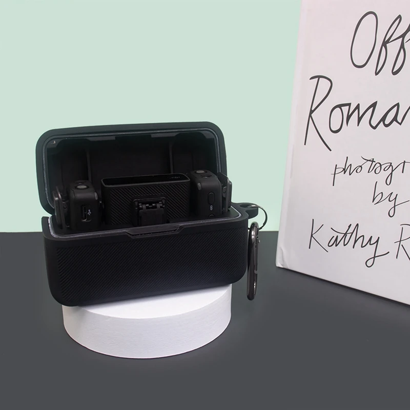 Wireless Microphone System Protection Case Shockproof Silicone Protection Sleeve Parts Accessories Cover For DJI Mic Red