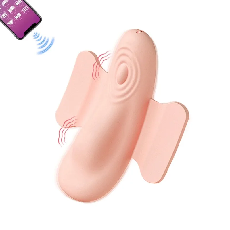 Invisible Wearable Panties Massager USB Rechargeable Silicone APP Remote Control Personal Relax Toy for Women