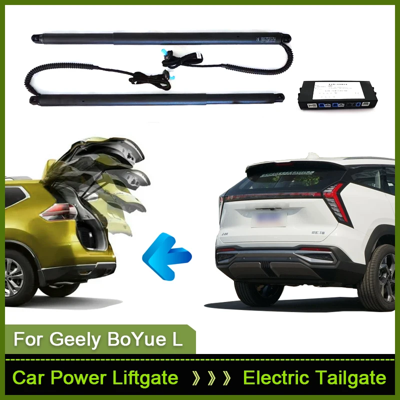 For Geely BoYue L 2022~2024 Car Electric Tailgate Lift System Kit Auto Tail Gate Opener Automatic Lifting Rear Door for Trunk