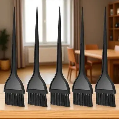 

12Pcs Hair Dye Brush Set Long Slim Handle Dense Bristles Coloring Tint Applicator for Salon Home Hair Dye Brush