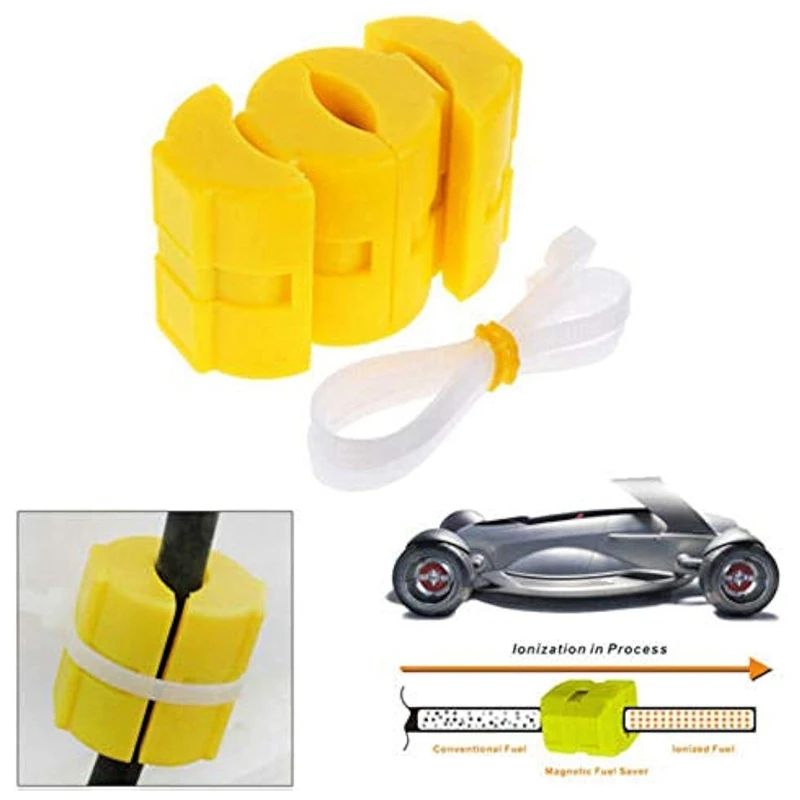 【Ultimo cancellare!】 6 pezzi Risparmio carburante magnetico Risparmio carburante Risparmio carburante Risparmio carburante magnetico per veicolo XP-2 Risparmio carburante Oliatore per auto
