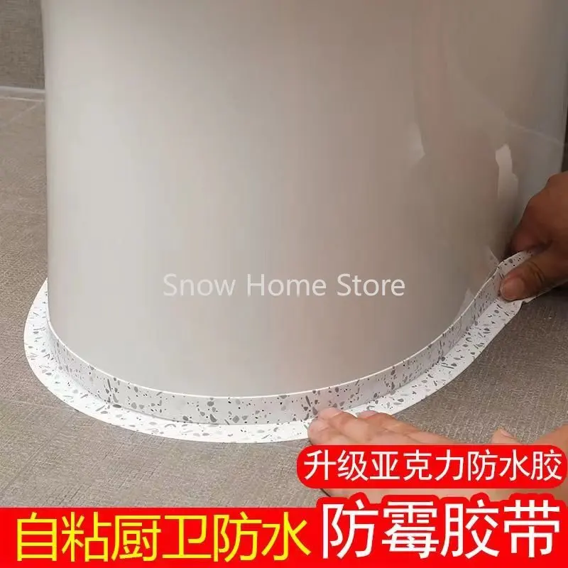 Multipurpose Acrylic Sealant, Waterproof Mildew Resistant Adhesive for Kitchen Countertop, Sink Corner, Bathroom & Toilet Seams