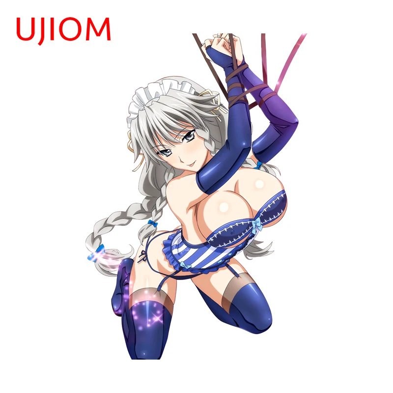 UJIOM Lucifuge Render Girl Alluring Naked Body Graphics Wall Stickers Funny Luggage Decal Scratch-Proof House Accessories