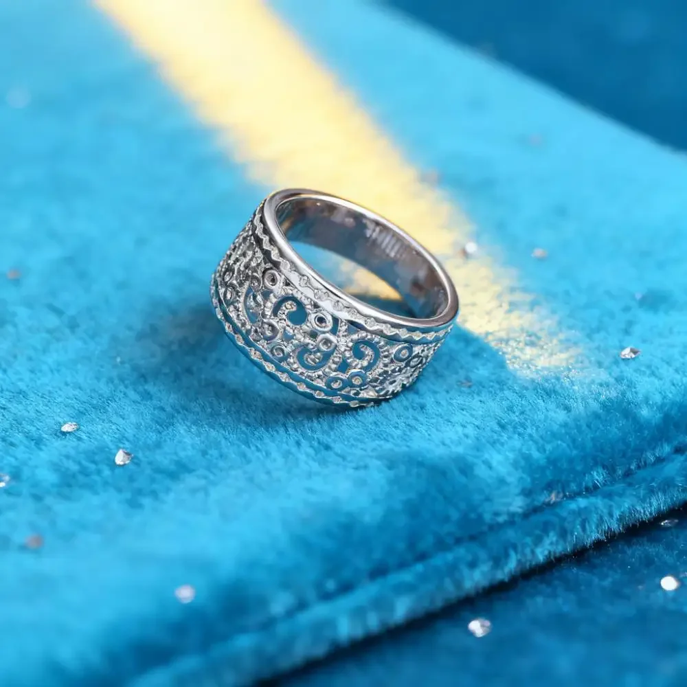 luxury New arrive 925 Sterling Silver Gorgeous Ring for Women Wedding Engagement Party Gift Luxury Special Offer Costume Jewelry