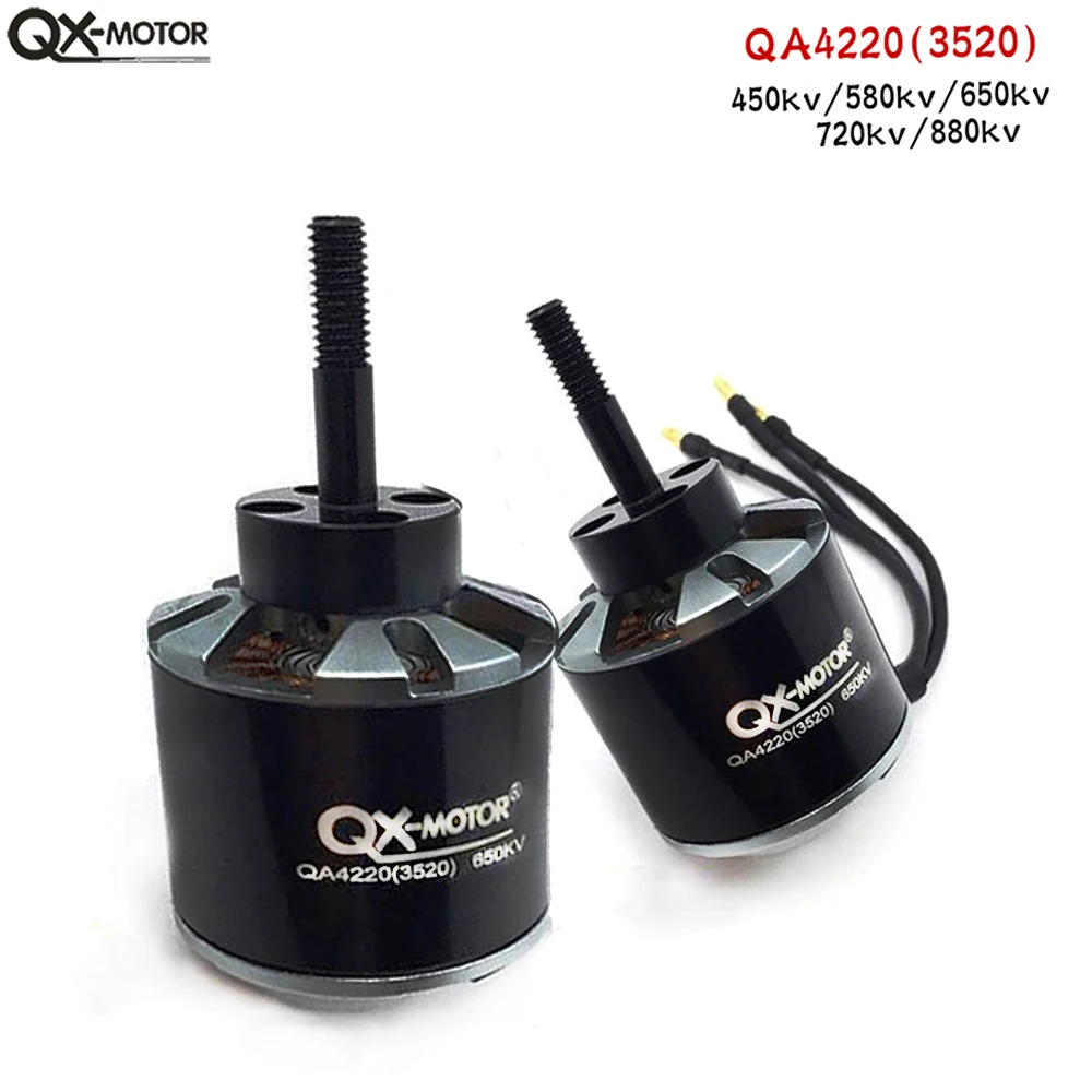 QX-MOTOR QA4220 3520 silnik bezszczotkowy 450kv 580kv 650kv 720kv 880kv do zdalnie sterowanych części zabawek