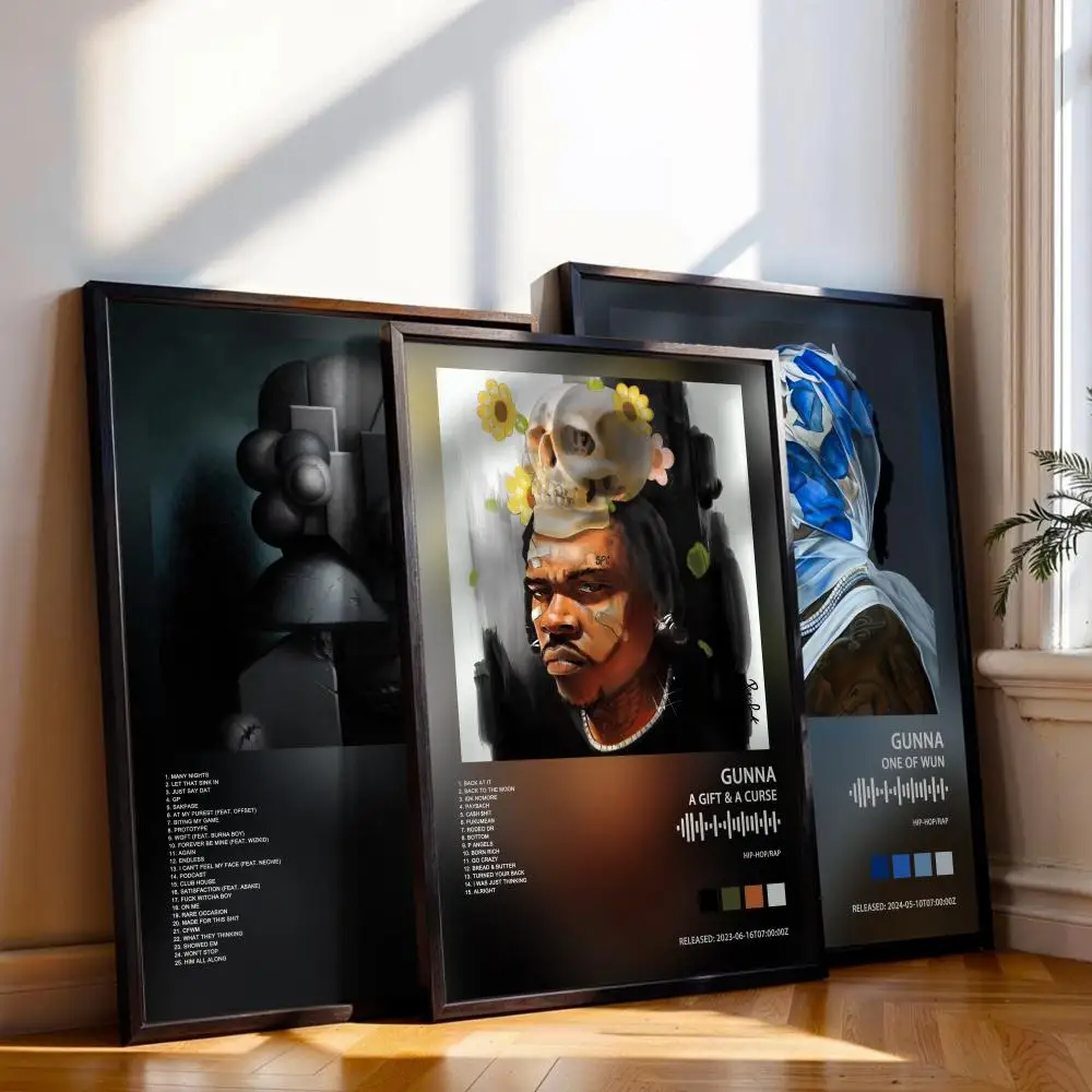 Gunna Poster Musik Album Cover für Zimmer Leinwand Malerei Druck Kunst Home Wand Dekor Bild Geschenk
