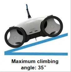 Robot Pembersih Kolam Rumah Kecil Pembersih Filter Kolam Renang Plastik Otomatis