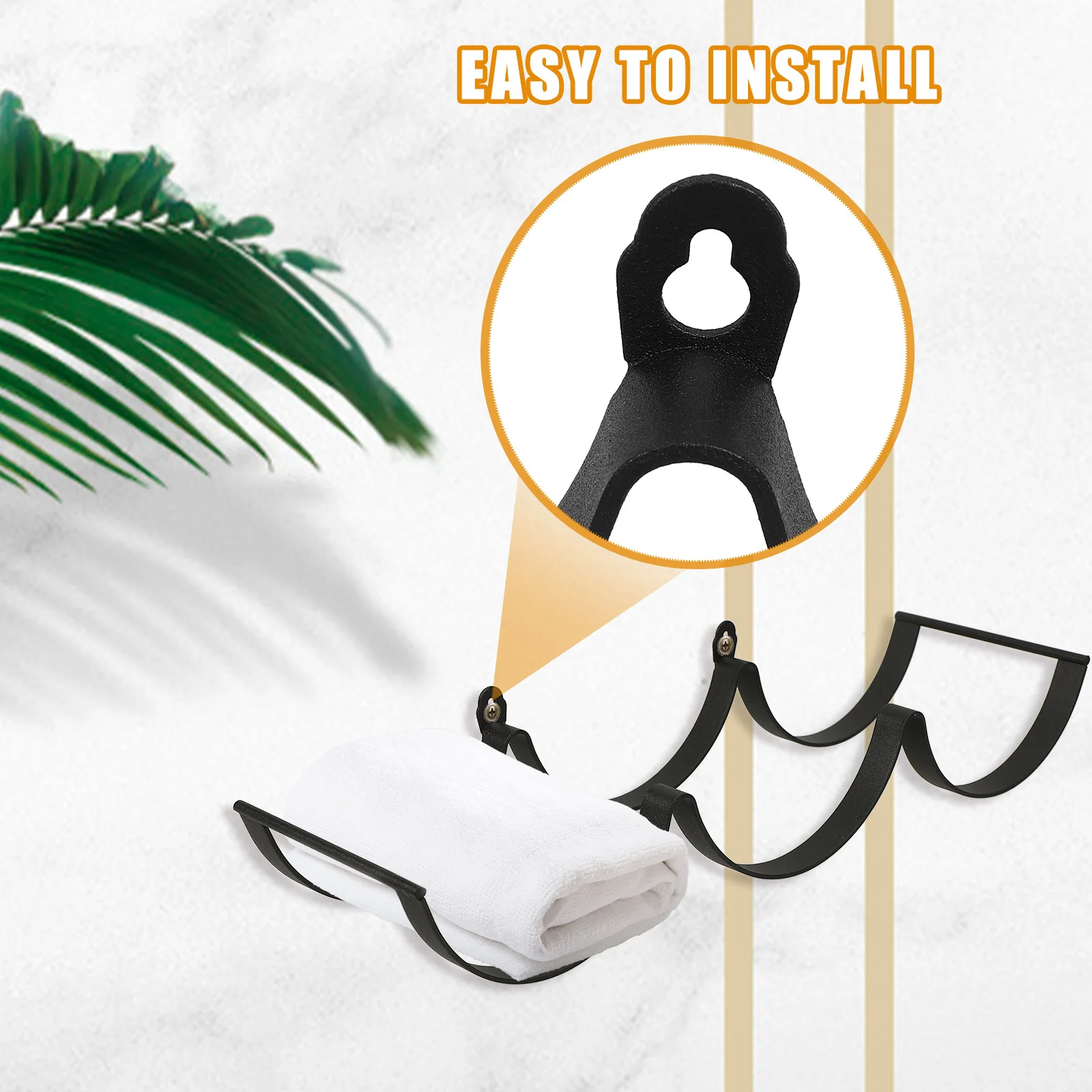 

Modern Roll Paper Holder Wall Mounted Bathroom Kitchen Tissue Rack Durable Space Saving Toilet Paper Towel Organizer Metal Rack