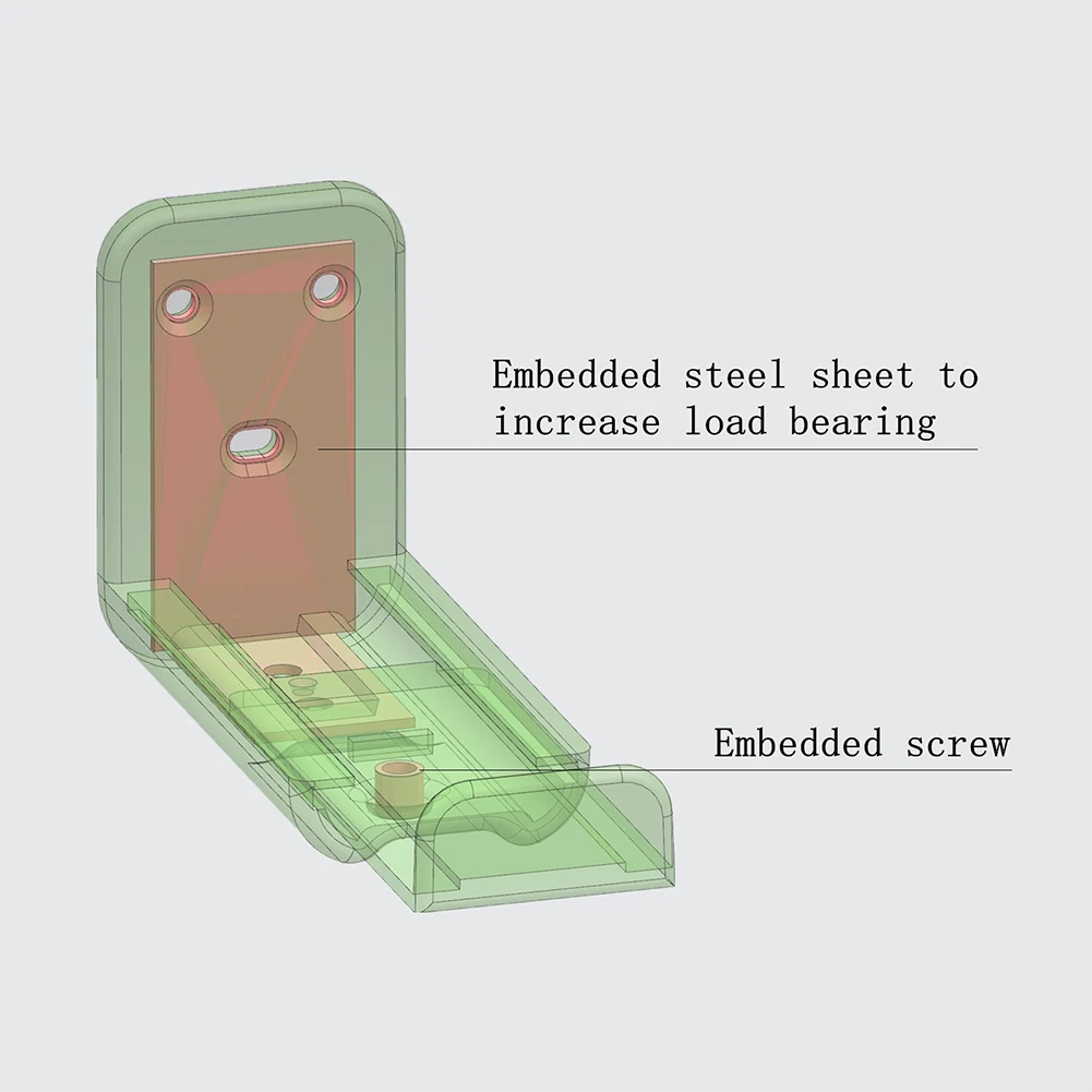

Настенный кронштейн для звуковой панели, противоударный настенный держатель для динамика, вмещает до 44 фунтов, звуковая панель под телевизор, крепление для большинства звуковых панелей