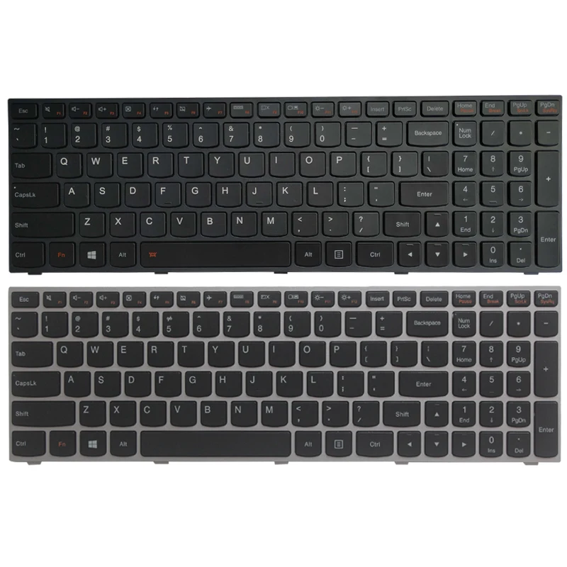 New US laptop keyboard for Lenovo G50 G50-30 G50-45 G50-70 G50-70A G50-70AT G50-70H G50-70m G50-80 B70-70 B70-80 Z70-70 Z70-80