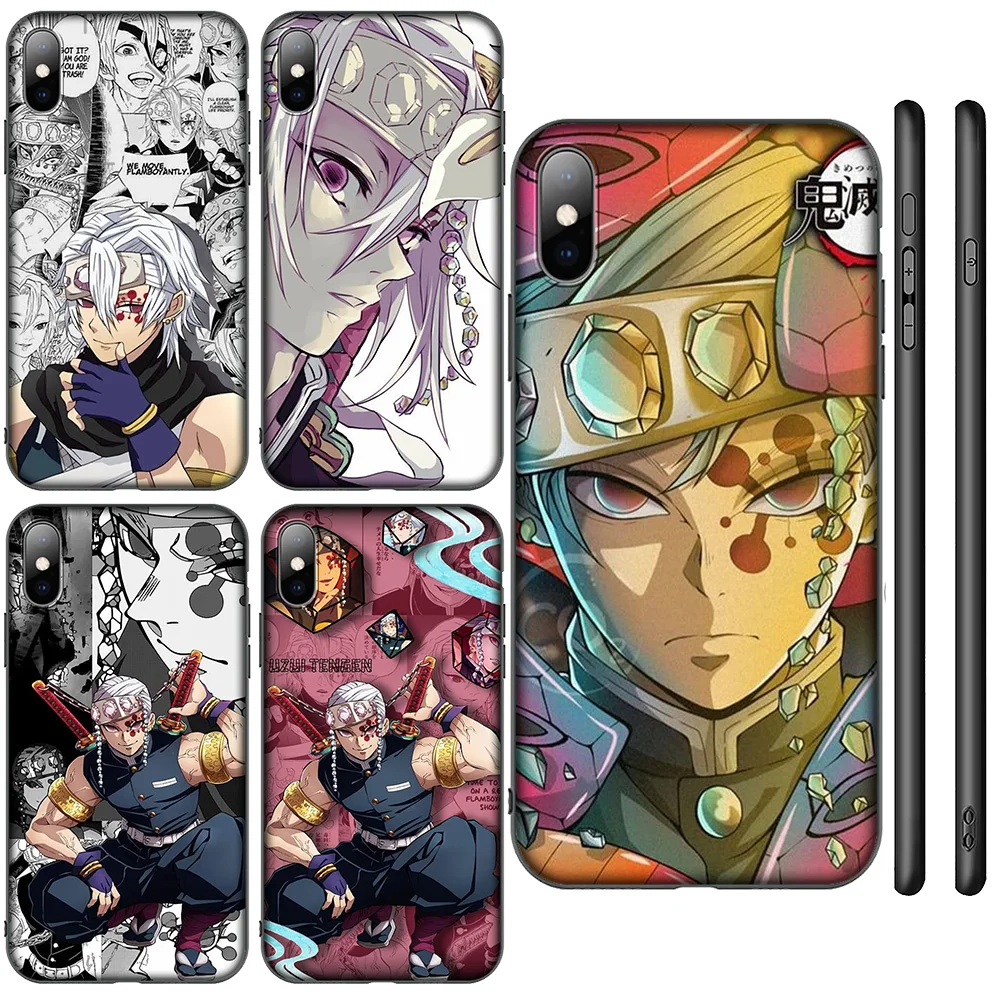 SA160 Tengen Uzui Kimetsu no Yaiba Soft Case for Samsung Galaxy S20 S21 S22 S23 S24 Fe Plus Ultra Lite