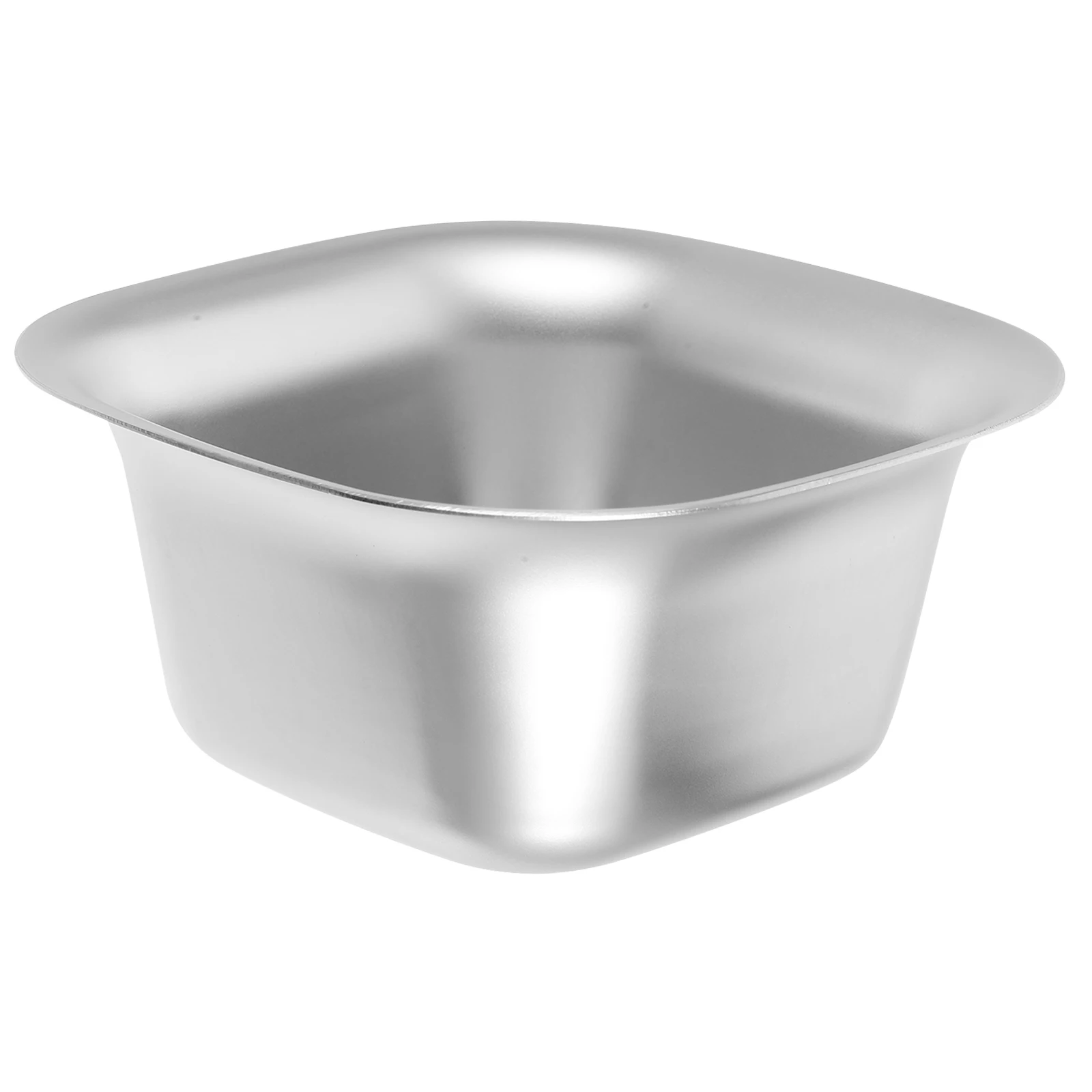 

Stainless Steel Wide Rim Bowl Break Resistant Multi-Functional Food Container Dessert Fruit Salad Serving Bowl For