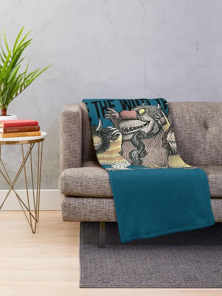 WHERE THE WILD THINGS ARE Throw Blanket Tourist for sofa Blankets