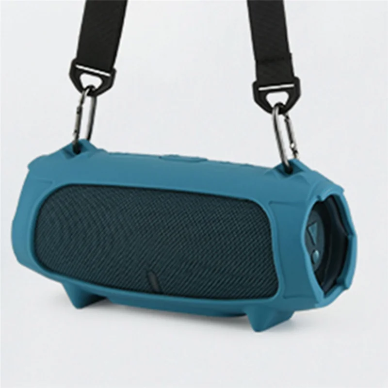 【GLAD】Protective Skin Case With Strap Bluetooth-Compatible Speaker For Charge 5 Wire/Wi-Fi Case For Wireless Charge 5