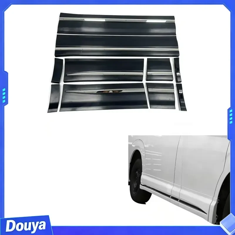 HIACE HOME Use for Hiace 2020-2024 Hiace300 Granvia commuter Side Skirt Body Kit