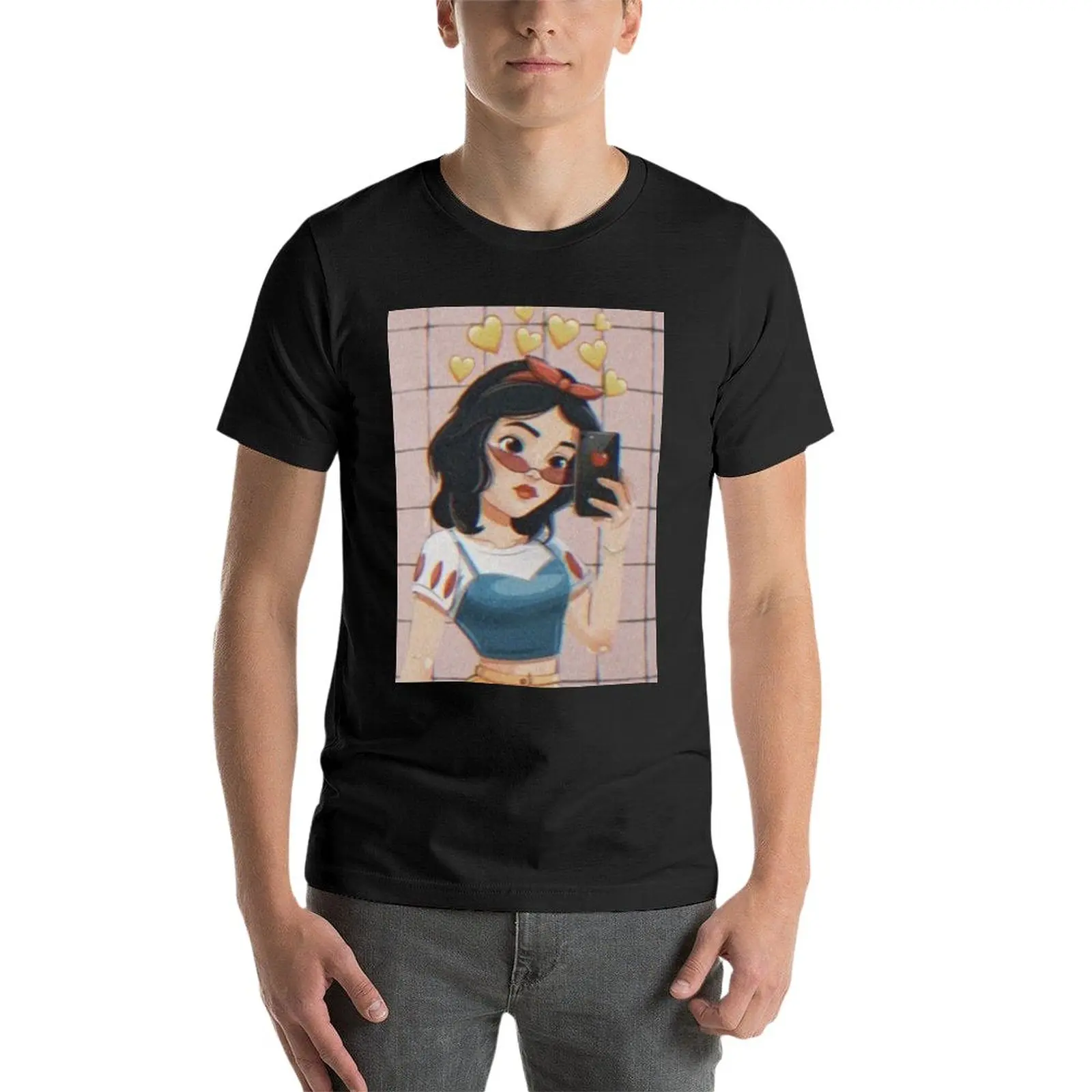 Picture T-Shirt korean fashion T-shirt for a boy Men's t-shirts