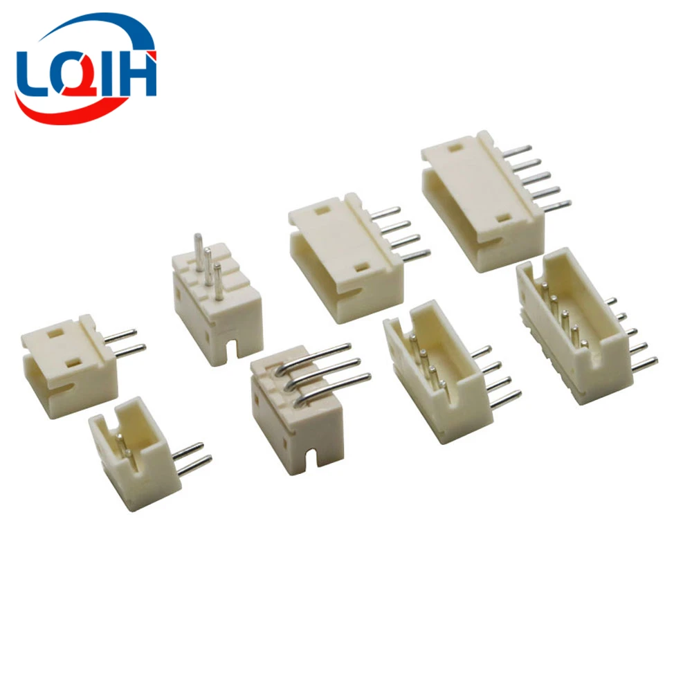 ZH1.5 Pitch  1.5mm Connector Header Male Blade 2P 3P 4P 5P 6P 7P 8P 9P 10P 11P 12P Straight Curved needle PCB