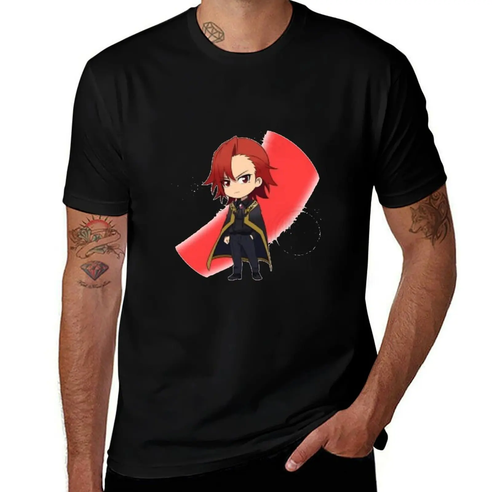 Wistoria: Wand and Sword fanart characters T-Shirt Work Outdoor for Men T-Shirt