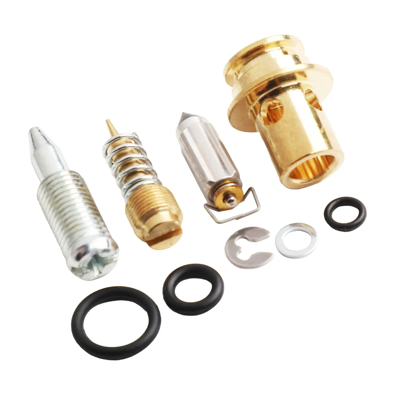 Kit Perbaikan Kit Perbaikan Karburator Bagian Diafragma Rumah Luar Ruangan Karet + Logam 3 Set untuk Mikuni BST36 Kualitas Tinggi